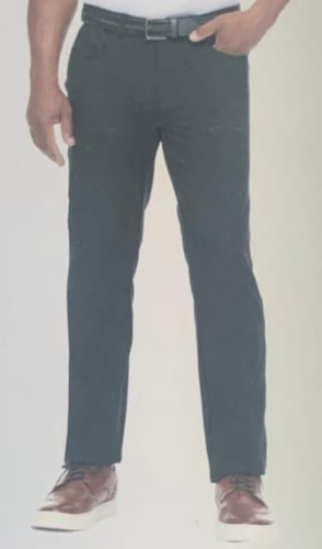 GREG NORMAN PANTALON 36x29 STRETCH CON 5 BOLSILLOS PARA HOMBRE COLOR NEGRO TALLA 36X29