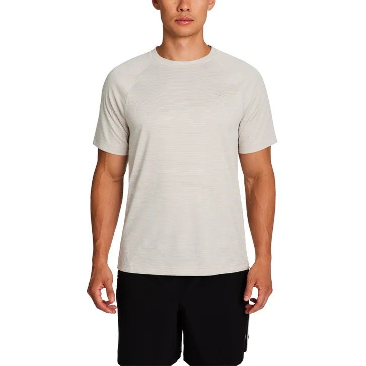 CHAMPION Playera T/M para hombre, beige