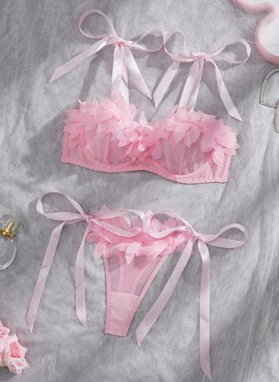 Set 2 piezas (rosa) TALLA S