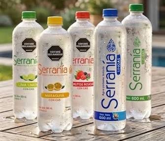 SERRANIA AGUA SABORIZADA SURTIDA BOTELLA 600 ML