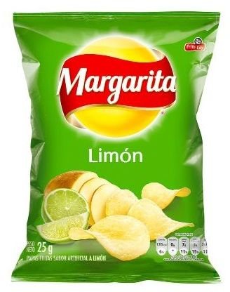 PAPAS MARGARITA LIMON 25 G