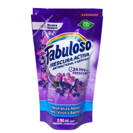 LIMPIAPISOS FABULOSO LAVANDA DOYPACK X 180 ML