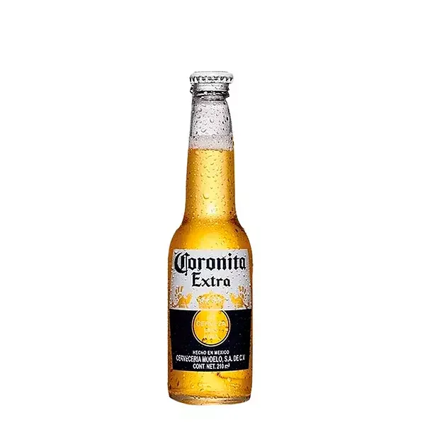 CERVEZA CORONITA EXTRA BOTELLA X 210 ML
