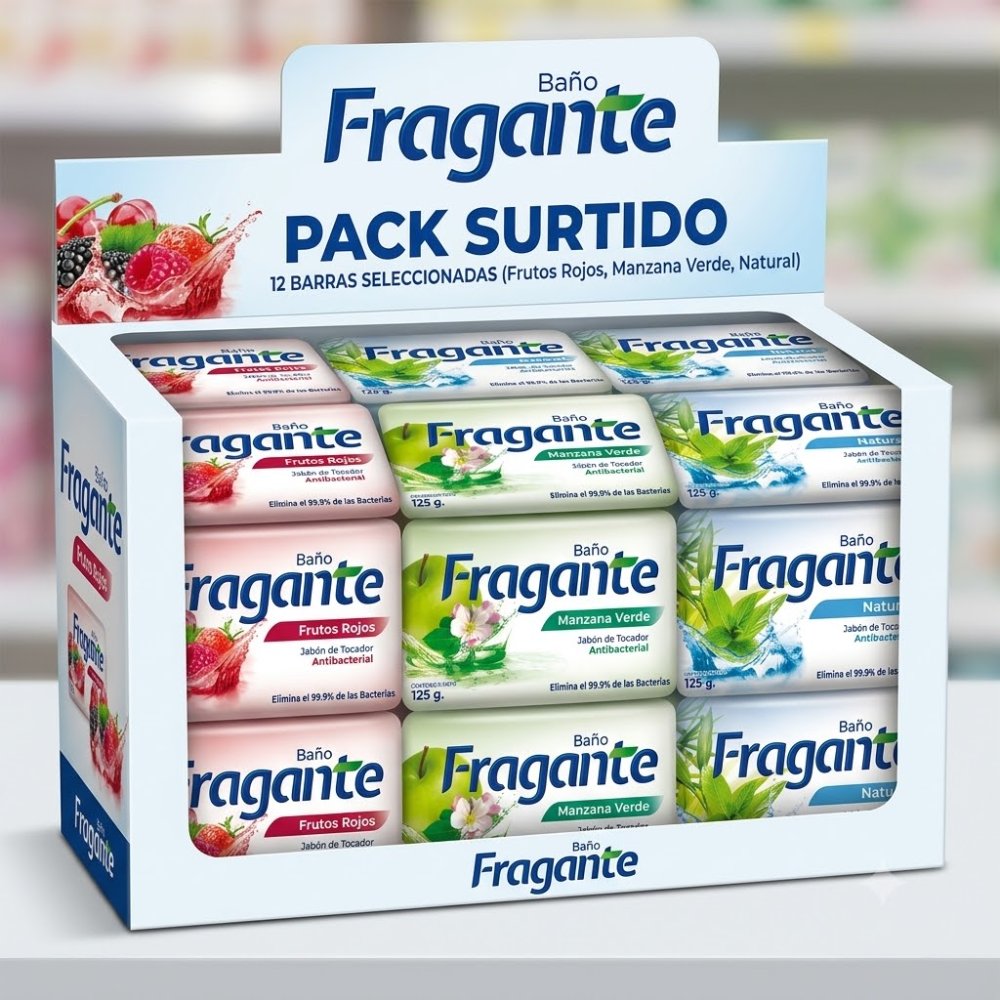 BAÑO FRAGANTE 125 G SURTIDO