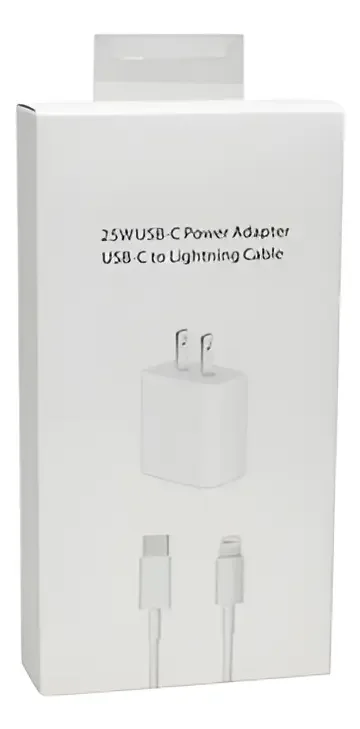 Cargador Taco iPhone 14 / 14 Pro Max 20w Usb C Doble