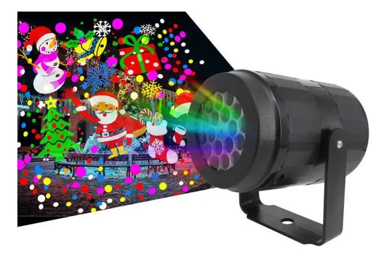 Luces Láser, Proyector Decorativo Show De Navidad