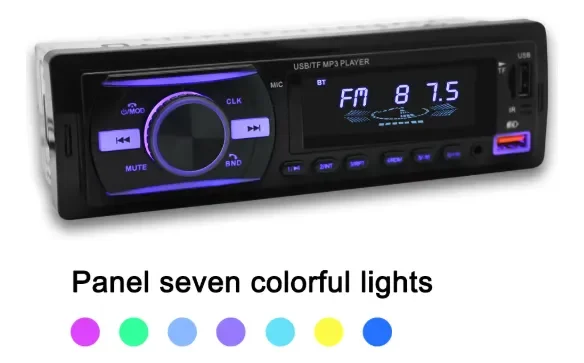 Radio Reproductor Car Universal Usb Aux Mp3 Bluetooth