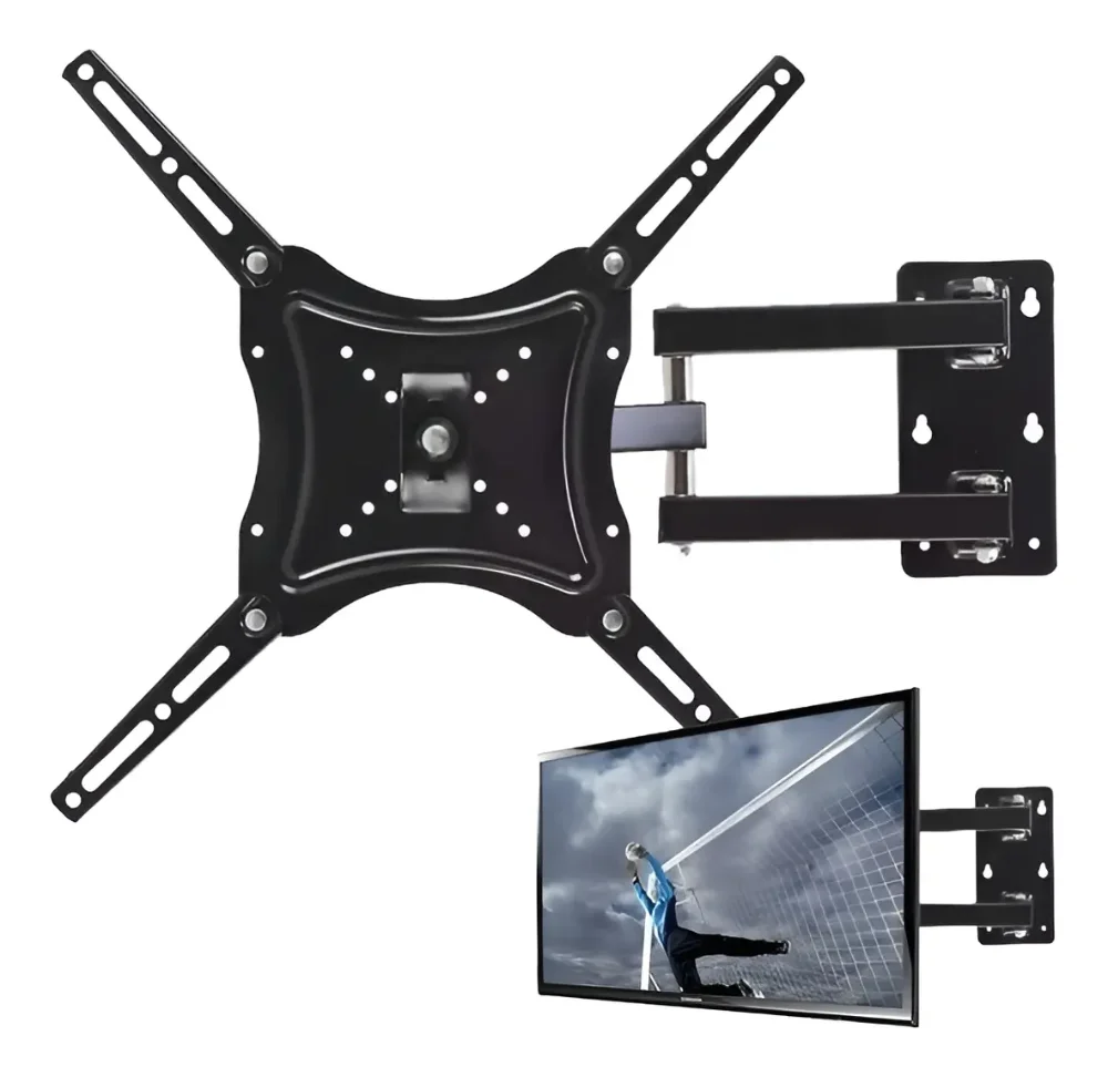 Base Giratoria Articulada Para Tv De 14 Hasta 55 Pulgadas