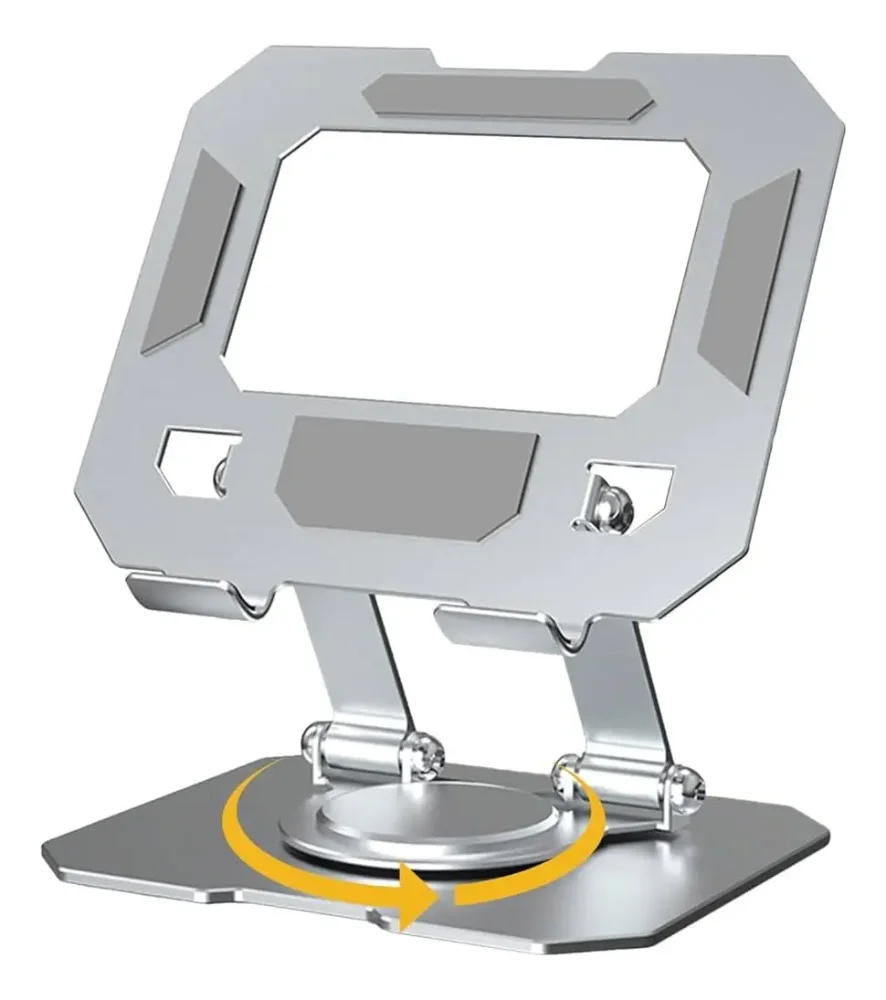 Base Plegable Soporte Mesa Ajustable Tablet 360°