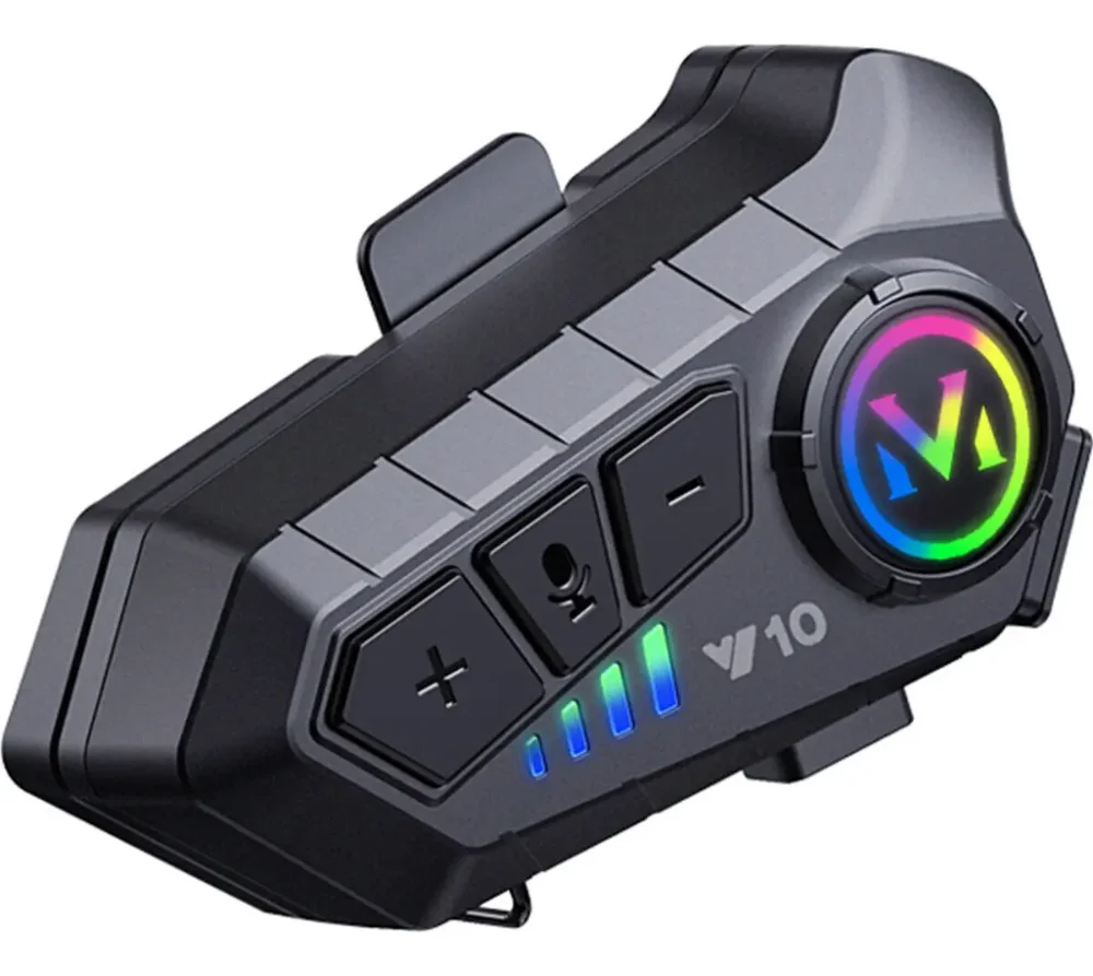 Audífono Intercomunicador Inalambrico Para Casco De Moto