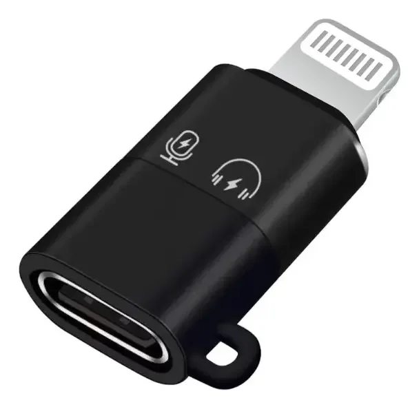 Adaptador Otg Tipo C A Lightning Para Micrófono