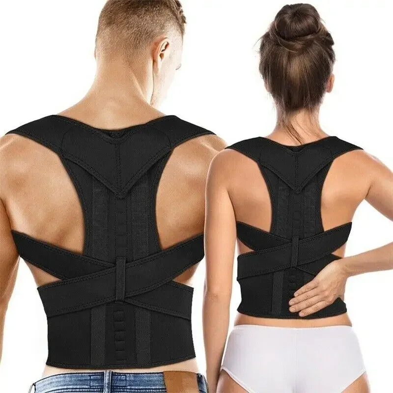 Corrector De Postura Ajustable Espalda Faja Hombre Mujer