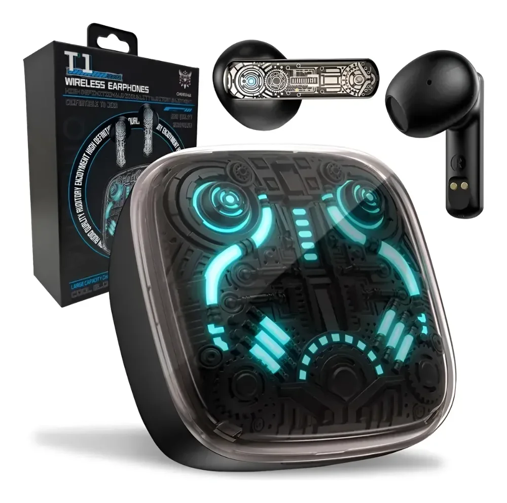 Audifonos Bluetooth Onikuma T-1 Negro Tws Manos Libres Gamer