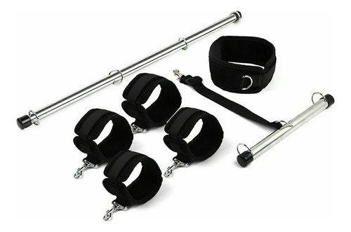 Kit Fetichismo Barra Vara Separadora Esposas Bondage Bdsm