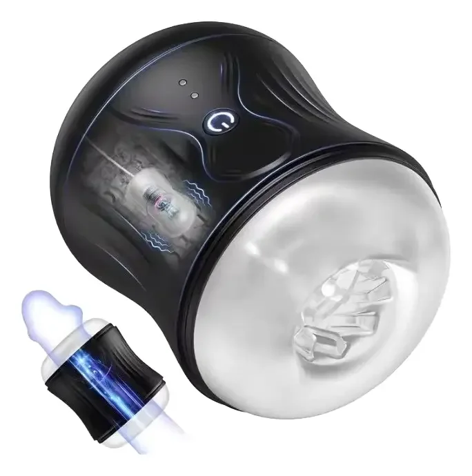 Masturbador Masculino Con Vibración Recargable