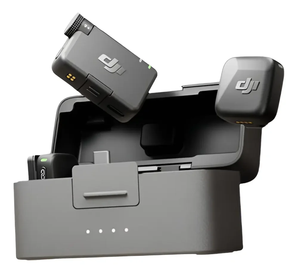 Micrófono Inalámbrico Dji Mini Pack De 2 Profesional