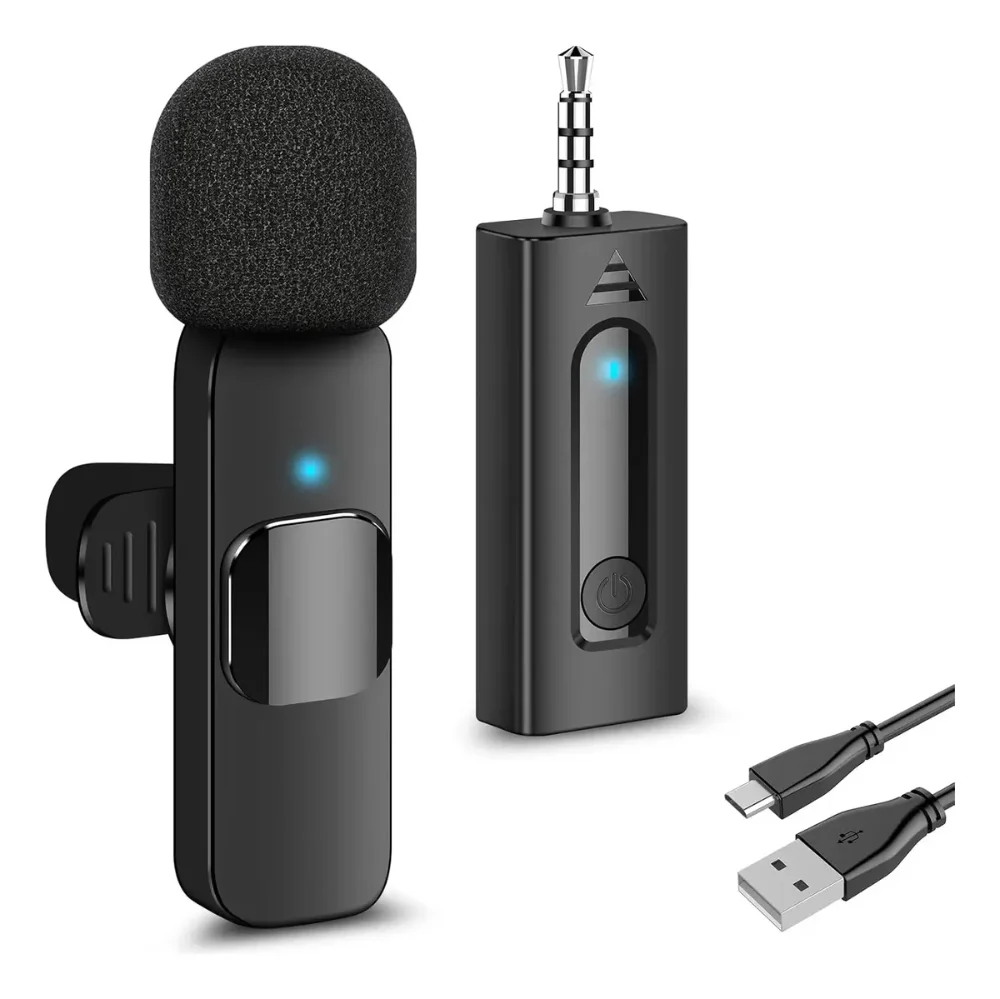 Micrófono Balita Inalámbrico Auxiliar Jack 3.5mm K35 Nuevo