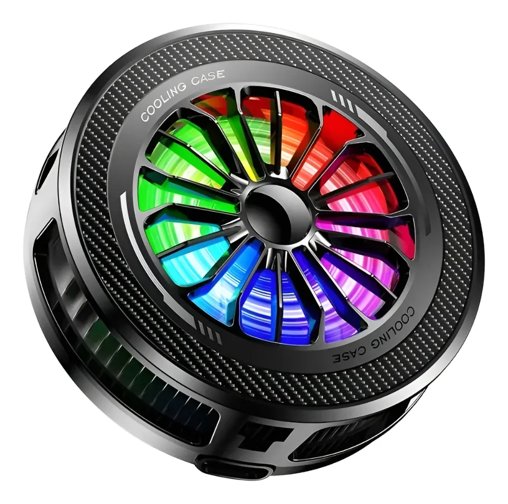 Fan Cooler Magnético Para Telefono K5 Rgb Refrigeración