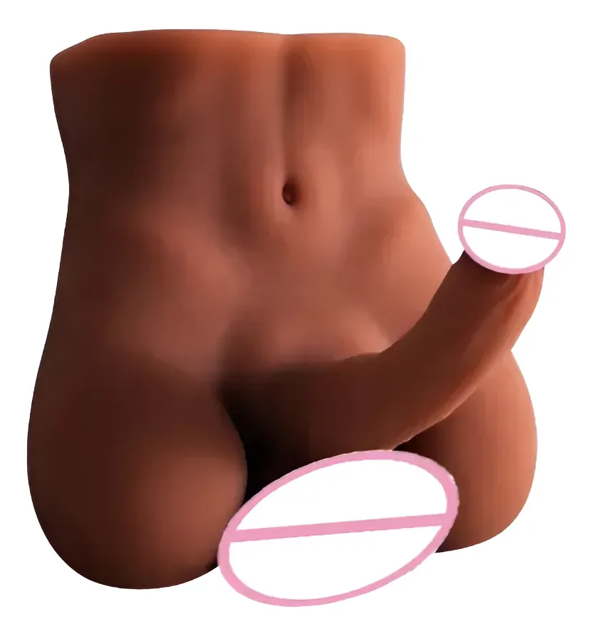 Muñeco Sexual Masculino, Torso Masculino Textura Realista