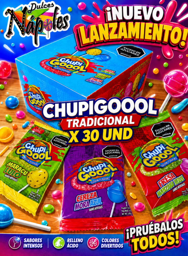CHUPIGOOOL TRADICIONAL X 30 UND