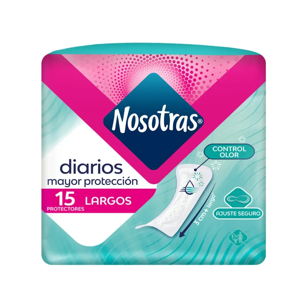 PROTECTOR DIARIOS NOSOTRAS LARGOS X15