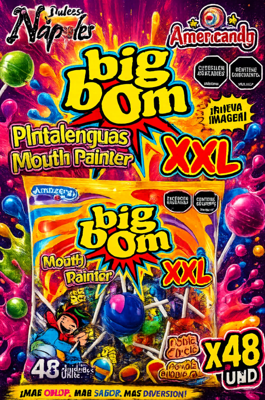 BIG BOM XXL PINTALEGUAS X 48 UND