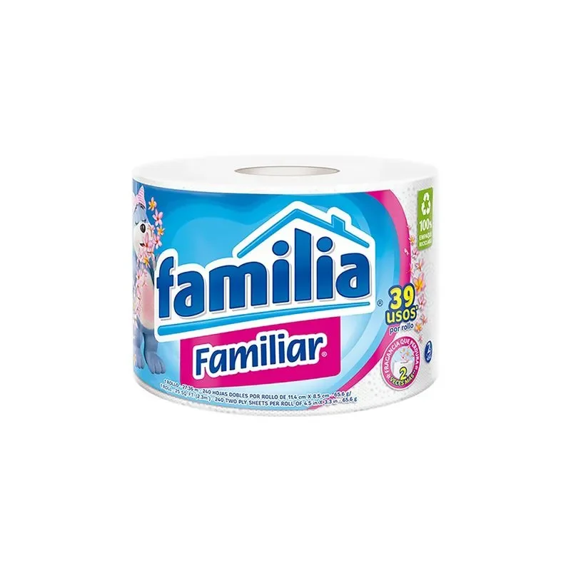 PAPEL HIGIENICO FAMILIA FAMILIAR R1 X12