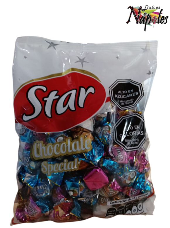 BOMBON STAR BOLSA X 100 UND