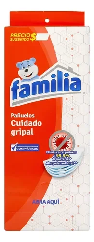 PAÑUELO DE BOLCILLO CUIDADO GRIPAL X10