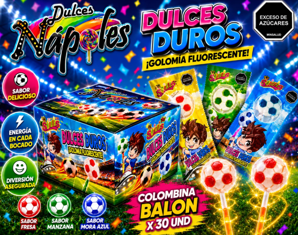 COLOMBINA BALON X 30 UND