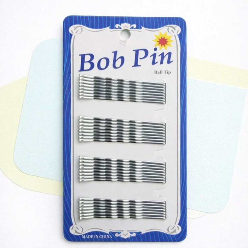 BOBBY PINS PLATEADOS (80172)