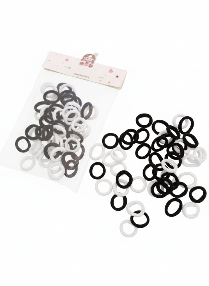 COLITAS PARA PELO – BLANCO/NEGRO O SOLO NEGRO (1825-D21803)