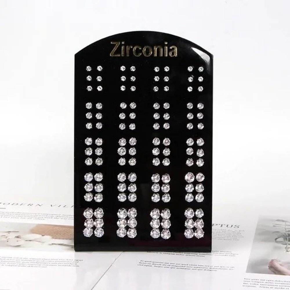 ARETES DE ZIRCONIA
