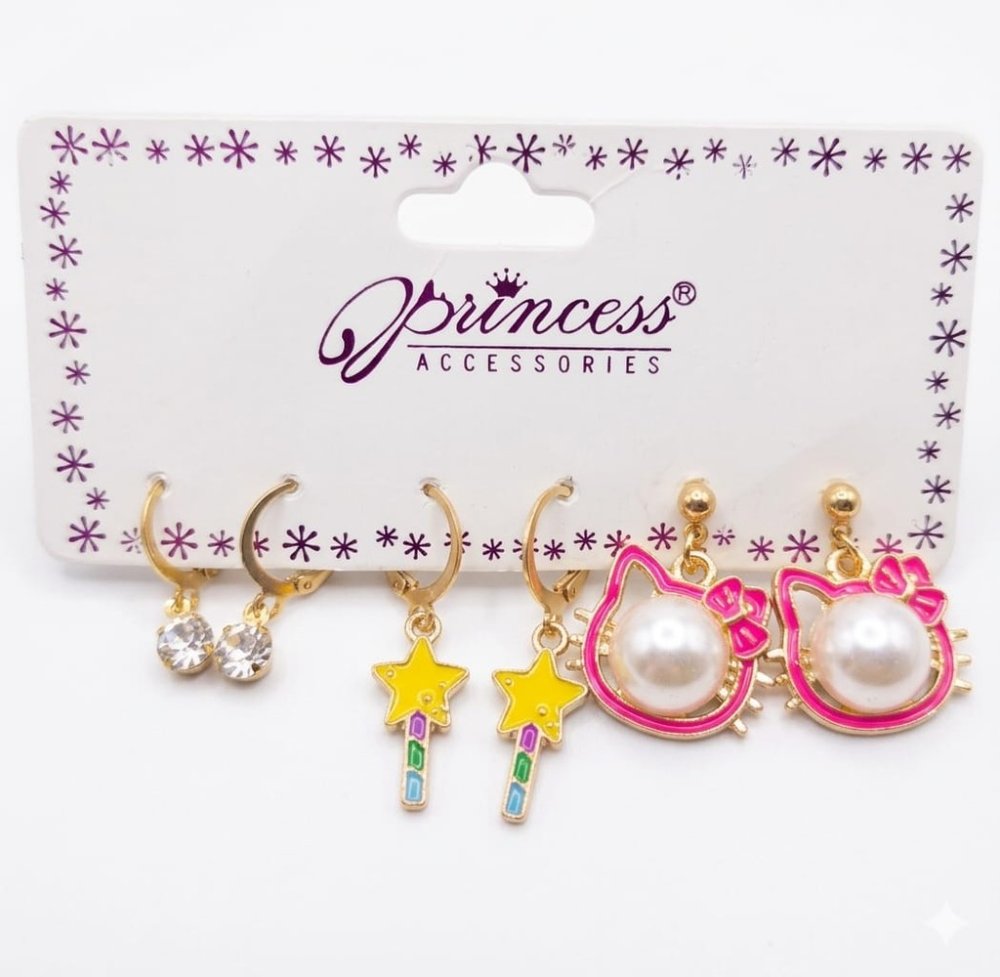ARETES HELLO KITTY