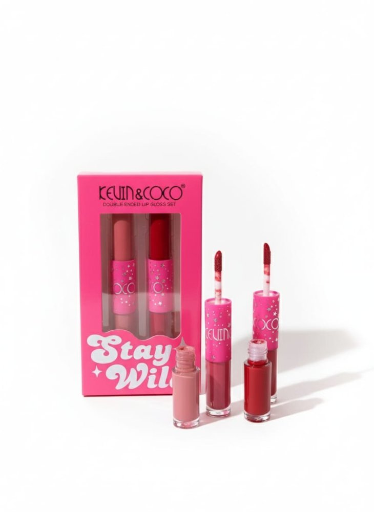 BRILLO DE LABIOS DOBLE PUNTA 4 TONOS CX12