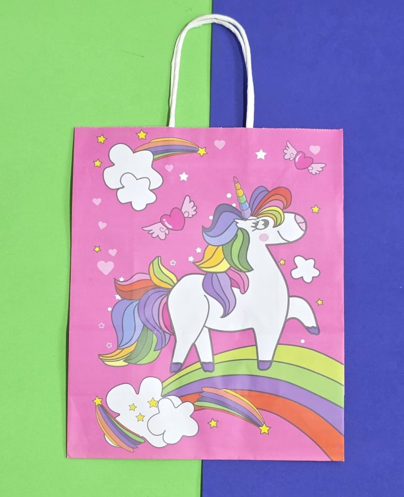 BOLSA DE REGALO UNICORNIO (124803)