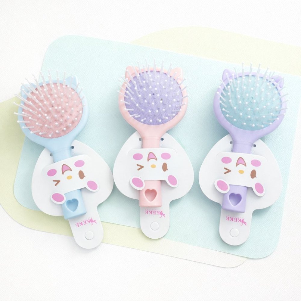 CEPILLO DE CABELLO INFANTIL DISEÑO GATITO (119426)
