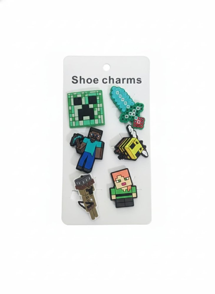 CHARMS PARA CROCS – ESTILO MINECRAFT