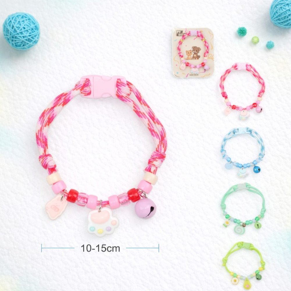 COLLAR DECORATIVO PARA MASCOTA – COLORES SURTIDOS (10–15 CM) (85220)