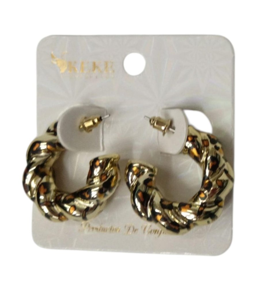 ARETES ANIMAL PRINT (119507)