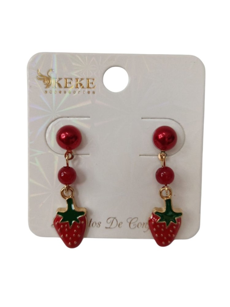 ARETES DE FRESA (121163)