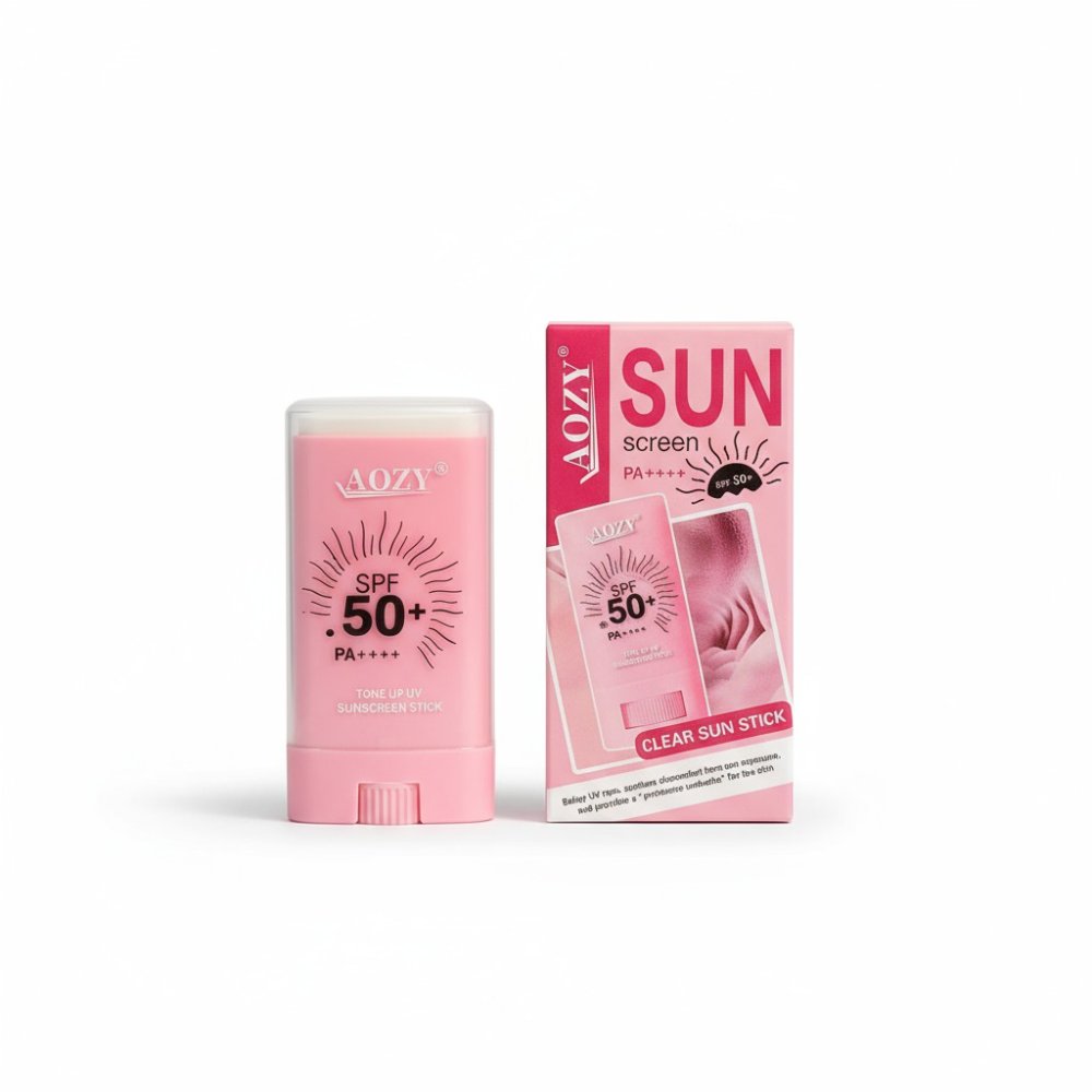 BLOQUEADOR SOLAR EN BARRA SPF 50 TRANSPARENTE