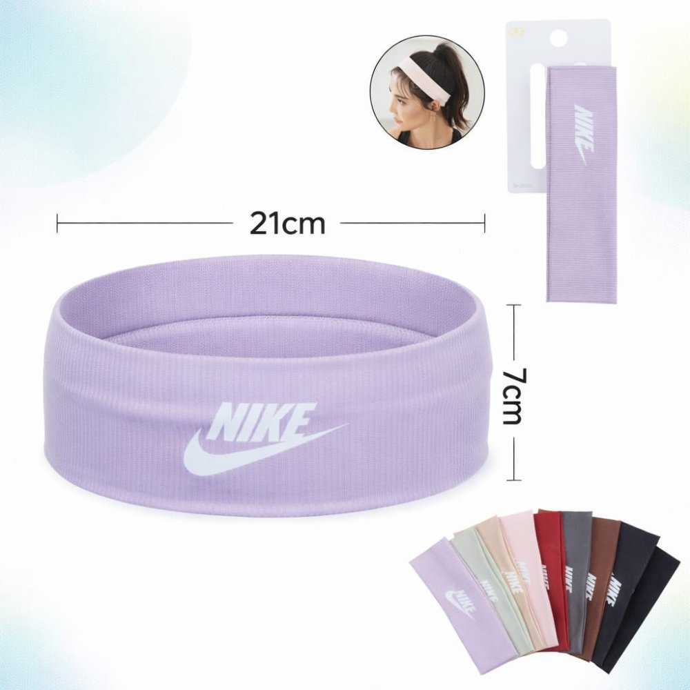 BANDA ELÁSTICA ANCHA PARA CABELLO TELA DEPORTIVA