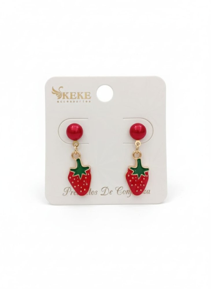 ARETES DE FRESA (121162)
