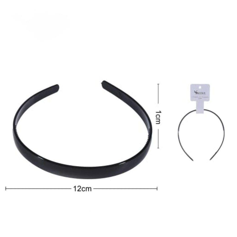 DIADEMA BÁSICA NEGRA LISA (96713)