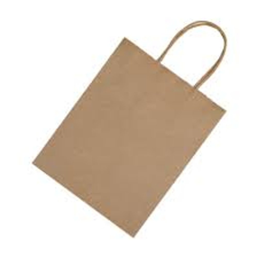 BOLSA DE PAPEL KRAFT CON ASA