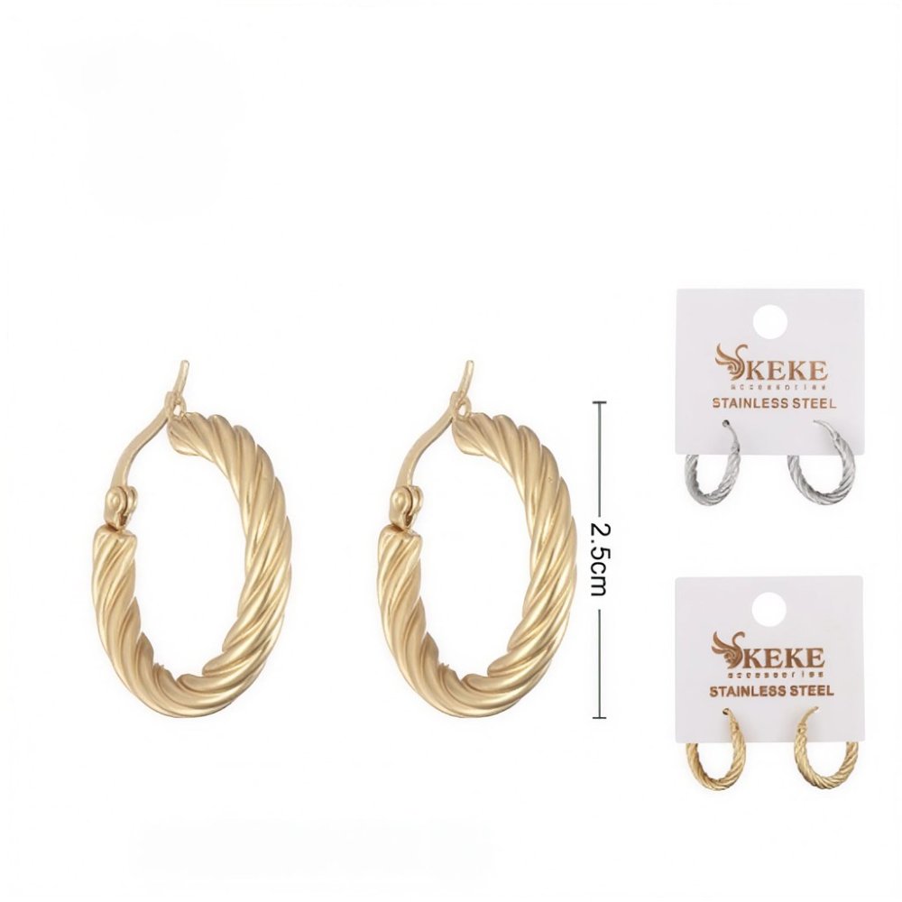 ARETES DE ACERO INOXIDABLE EN ESPIRAL (121402)