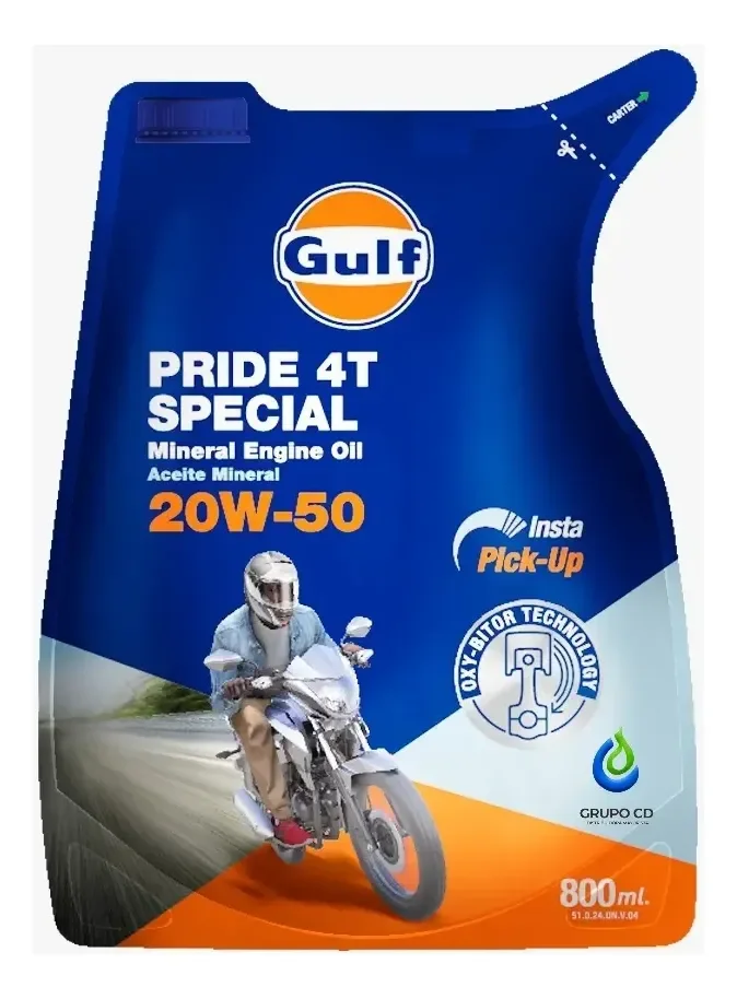 ACEITE GULF 20W50  800ML x16 (caja)