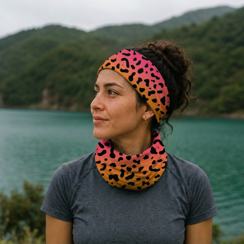 Bandana Jaguar Rosa