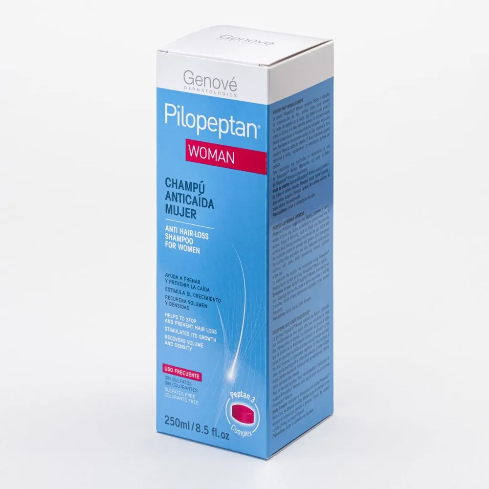 Genové Pilopeptan Woman Champú Anticaída x 250 Ml